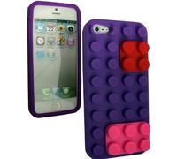 Difuzed Bumper - Funda Lego iPhone 5 - Purple : Mobiles, ML