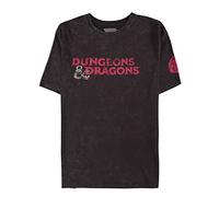 Difuzed Camiseta de Manga Corta Unisex para niños Dungeons & Dragons, para Hombre y niño, Black Set, S