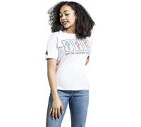 Difuzed - Camiseta Mujeres - Monopoly» Give Me Another Chance « (Blanco) Camisa