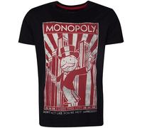 Difuzed - Camiseta Para Hombre - Monopoly »Soy El Dueño De Esta Ciudad« (Negro)