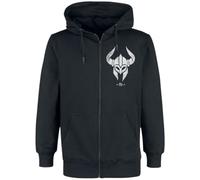 Difuzed Diablo 4 - Barbarian Sigil Hombre Capucha con Cremallera Negro XL 60% algodón, 40% poliéster Regular