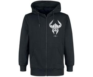 Difuzed Diablo 4 - Barbarian Sigil Hombre Capucha con Cremallera Negro XL 60% algodón, 40% poliéster Regular
