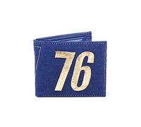 Difuzed Fallout Fallout 76 Embroidered Vault Vintage Denim Bi-Fold Wallet, Male, One Size, Blue (MW060533FAL) Monedero, 16 cm, Azul (Blue)