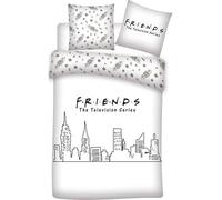 Difuzed Funda de almohada Queen 240 x 220 cm Friends Gabby's Dollhouse Microfibra 300 TC Reversible 3 piezas Blanco