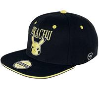 Difuzed Gorra Snapback Pokemon Angry Pika Negro
