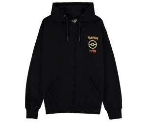 Difuzed Pokémon Mimikyu Zipper Black Sudadera con Capucha Unisex, Negro , M