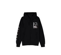 DIFUZED Star Wars - Sudadera con Capucha y Cremallera de Darth Vader para Hombre, Corte Regular, Talla M