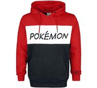 Difuzed - Sudadera Para Hombre - Pokémon (Rojo-Negro-Blanco) Jersey Con Capucha