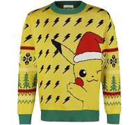 Difuzed - Suéter De Punto Pokémon (Tamaño L) Suéter Navideño Suéter Christmas