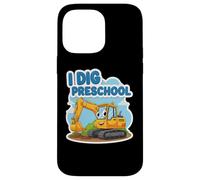 Dig Excavadora Preescolar De Dibujos Animados De Regreso A Los Niños Carcasa para iPhone 14 Pro MAX
