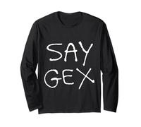 DIGA GEX DIVERTIDO GAY QUEER LGBTQ Manga Larga