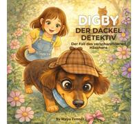 Digby der Dackel-Detektiv: Der Fall des verschwundenen Hasen: Ein Detektiv-Abenteuer für Kinder von 4-8 Jahren mit Ausmalseiten, Rätseln, Labyrinthen ... (Das ideale Geschenk für Hundeliebhaber)