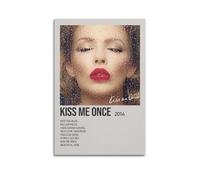 DIGERTECH MJIFEIKiss Me Once by Kylie Minogue - Póster de pared, arte vintage, decoración de habitación, póster estético para dormitorio, 20 x 30 cm, estilo sin marco