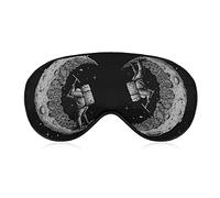 Digging The Moon Sleep Eye Mask Soft Sleep Cover Blindfold Sleeping Mask Cover para dormir viajes