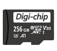 Digi-Chip Tarjeta de memoria micro SD de 256 GB para cámaras Tapo, clase 10 UHS-1 V30 de alta velocidad para cámaras de seguridad Wi Fi