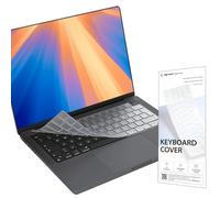 Digi-Tatoo Protector de teclado (ISO EU Layout) compatible con MacBook Pro 14/16 y MacBook Air 13/15 M5 M4 M3 M2 - Funda para teclado ultrafina, transparente