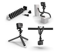 Digicharge 10'' Cámara Trípode Soporte Flexible Octopus, Compatible con Camara de Accion GoPro Lit Hero Hero13 13 12 MAX 2, dji OSMO Action 5 4 Pro, Insta360 One, Akaso Apexcam Campark Action CAM