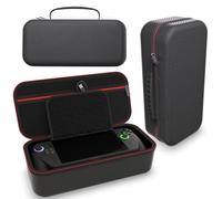 Digicharge Carrying Case for Rog Xbox Ally/Ally X & Accessories - Hard Carry Cover Portable Protective Travel Shell Pouch for (2025) X Box Handheld Console Accessory Storage - Stand Function - Black
