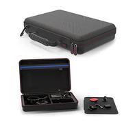 DigiCharge Funda de Transporte para cámara de acción, Compatible con GoPro, Negro y Plateado, L, Mochila, Compatible, Viaje