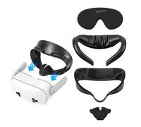 Digicharge Mascarilla facial para Meta Quest 3S Upgrade Reemplazo Oculus 3S Almohadilla transpirable VR PU Espuma cómoda - Ajuste y comodidad mejorados para una gama más amplia de