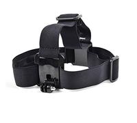 Digicharge Montura con Correas para Cabeza Soporte Compatible para GoPro Hero12 Hero11 Hero10 MAX Hero8, dji OSMO Action 3, Insta360 One, Akaso Apeman Hero 12 11 Mini 10 9 8 7 Go Pro Cámara Deportiva
