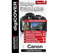 digiCOVER Protector de pantalla de cristal híbrido para Canon EOS R6V