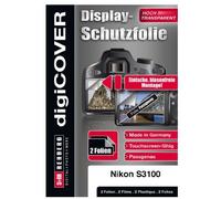 digiCOVER Protector de pantalla LCD para Nikon Coolpix S3100