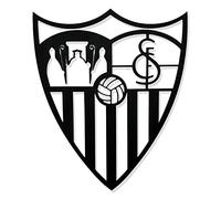 DIGIDU Cuadro con escudo de armas Sevilla, decoración del hogar, decoración de habitaciones, sala de estar moderna, fútbol, regalo, entrenador, regalo original (Evilla)