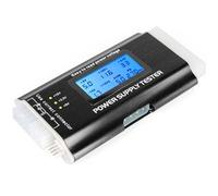 DIGIFLEX Comprobador de Fuente de Alimentación ATX de 20-24 clavijas SATA con LCD - Tester Fuente Alimentacion