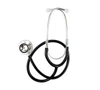 DIGIFLEX Negro Funcional Juguete Estetoscopio Educativo Vestido de Lujo Diafragma y Campana Características