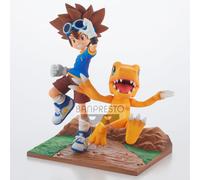 Digimon Adventure Adventure Archives Taichi E Agumon Figura 15cm Banpresto
