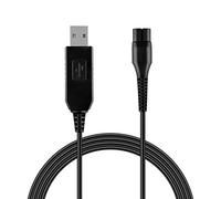 Digipartspower Cable de carga USB para Philips Norelco Multigroom MG5730 15 MG5740 15