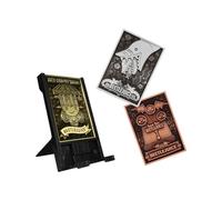 Digiplate Beetlejuice Pack de inicio - Tres placas metálicas coleccionables y soporte teléfono, Coleccionables de gaming interactivos digitales, Soporte cartas intercambiable, Regalos gaming
