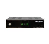 Digiquest 8312HD - Decodificador satélite DVB-S2 con función de grabadora de vídeo, Negro, HEVC Main 10