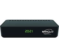 Digiquest Digital Terrestre Decodificador DVB-T2 SH-4 Mediaplayer, Negro