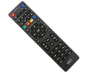 DigiQuest - Mando a distancia original para DigiQuest Q10, Q20, Q30, TI9, control ergonómico para receptor Digi Quest, botones programables y función 2 en 1 para televisores TLC127