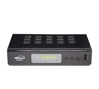 Digiquest Twin Tuner Rec - Decodificador Digital terrestre, DVB-T2, Full HD - Edición pequeña - Función grabadora de vídeo, Negro