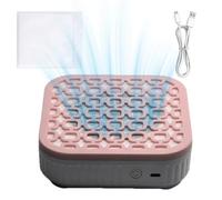 Digit - Extractor de polvo - Ventilador recargable de alta velocidad, dispositivo de vacío de ajuste, stock de belleza de la oficina, equipo de aseo | Con goma para estudiantes, estudio, casa