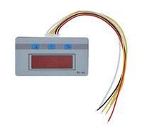 Digital 1-999999 Contador de 6 dígitos, con puerto de entrada de señal NPN y PNP, cuenta de detección automática 5-24V YF-16 para control industrial