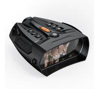 Digital 4K 20MP Zoom 4 pulgadas HD IPS Pantalla 5W IR LED 800M Rango 5000mAh para caza al aire libre Camping observación de vida silvestre Negro