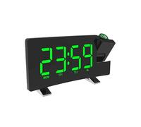 Digital alarm clock with projection, 3 volume levels, 0-100% brightness dimmer, 4 projection brightness levels