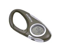 Digital Altimeter for Hiking - Multifunction Outdoor Gadget | Compact Barometer with Carabiner Clip Feature, Practical Accessory Trekkers Campers Mountaineers Explorers Survival Travel Use
