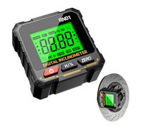 Digital Angle Finder, Magnetic Mini Protractor, Measuring Tool for Woodworking Construction Machinist Carpentry, Level Gauge Device with LCD Display Precision Reading Portable Design