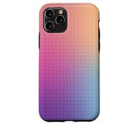Digital Aura Gradient Pink Orange Purple Pixel Energy Design Carcasa para iPhone 11 Pro