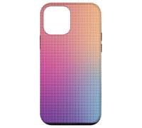 Digital Aura Gradient Pink Orange Purple Pixel Energy Design Carcasa para iPhone 12 Mini