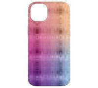 Digital Aura Gradient Pink Orange Purple Pixel Energy Design Carcasa para iPhone 14 Plus