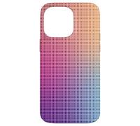 Digital Aura Gradient Pink Orange Purple Pixel Energy Design Carcasa para iPhone 14 Pro MAX