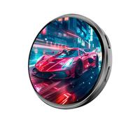 Digital Badge - 1.7-Inch Screen Anime Photo Display | Electronic Badge | Touch Screen HD Smart Badges for Collectors Fans Students Kids Teens Themed Party Trade Show Travel Home Office