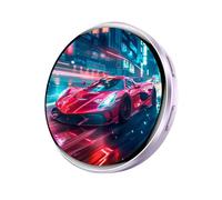 Digital Badge - 1.7-Inch Screen Anime Photo Display | Electronic Badge | Touch Screen HD Smart Badges for Collectors Fans Students Kids Teens Themed Party Trade Show Travel Home Office