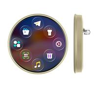 Digital Badge - 1.85 Inch Screen Anime Photo Video Display Electronic Smart Badge Pin Digital Display For Anime Fans Gamers Collectors Cosplay Events